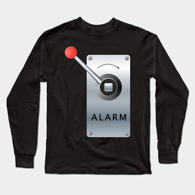 Alarm B Long Sleeve T-Shirt by Stelviostrada